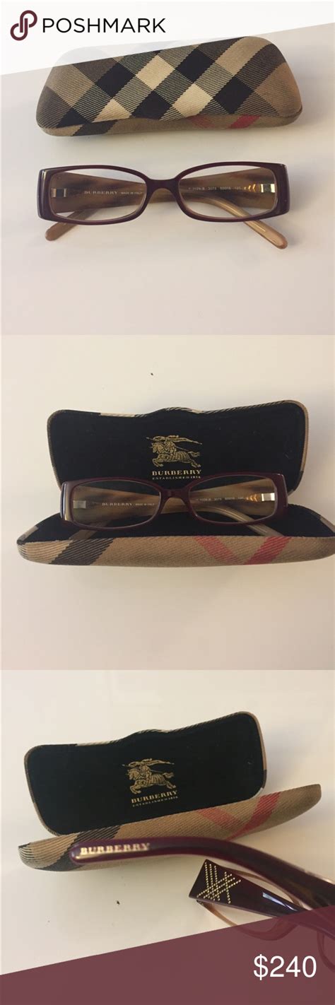 fake burberry reading glasses|eyeglasses burberry glasses on face.